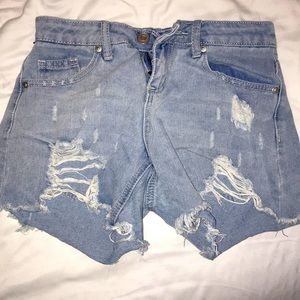 High waisted shorts